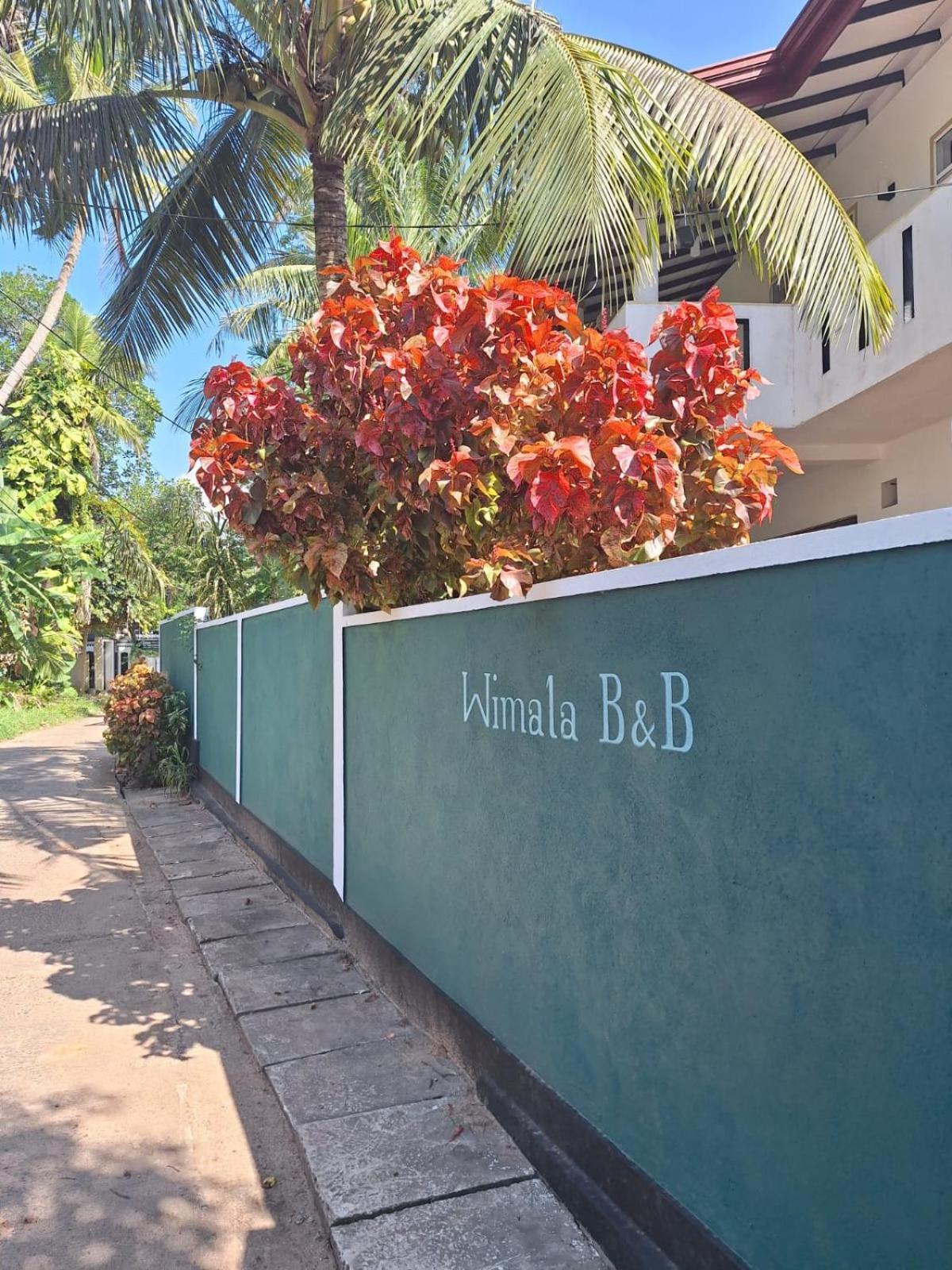 Wimala B&B Bentota Esterno foto